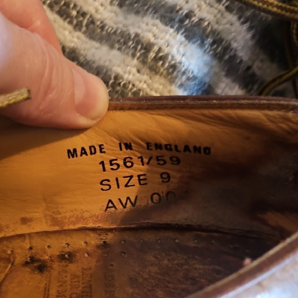 Dr Martens Brown Leather Men's Shoes - Picture 4 of 4